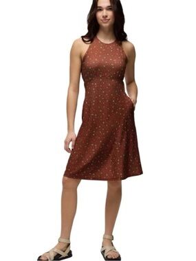 PRANA JEWEL LAKE SUMMER DRESS Lady, tawny springtime
Size M